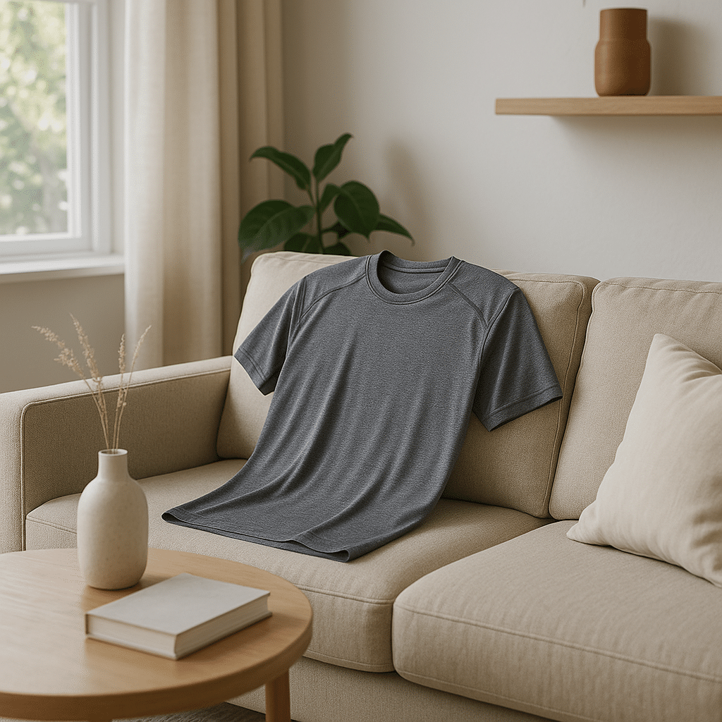 Sådan integrerer du trænings t shirts i din boligindretning